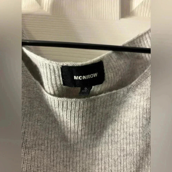 Monrow Revolve Wool & Cashmere Blend Sweater - Picture 3 of 5